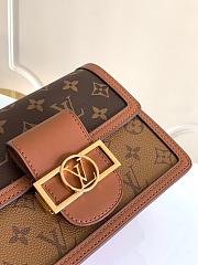 LV MINI DAUPHINE TAN CALFSKIN M44580 20cm - 3