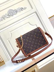 LV DAUPHINE MM MONOGRAM REVERSE M44391 25cm - 6