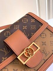 LV DAUPHINE MM MONOGRAM REVERSE M44391 25cm - 5