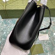 GUCCI JACKIE 1961 MEDIUM TOTE BAG BLACK 649016 SIZE 30×24×12CM - 3