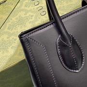 GUCCI JACKIE 1961 MEDIUM TOTE BAG BLACK 649016 SIZE 30×24×12CM - 5