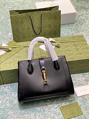 GUCCI JACKIE 1961 MEDIUM TOTE BAG BLACK 649016 SIZE 30×24×12CM - 4