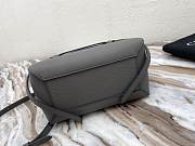 CELINE NANO BELT BAG GREY 189003 SIZE 20 x 20 x 10 CM - 6