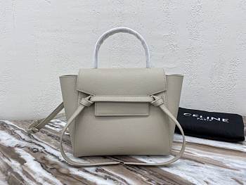 CELINE NANO BELT BAG LIGHT TAUPE 189003 SIZE 20 x 20 x 10 CM