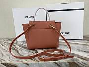 CELINE NANO BELT BAG LYCHEE 189003 SIZE 20 x 20 x 10 CM - 4