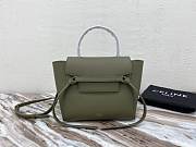 CELINE NANO BELT BAG ARMY GREEN 189003 SIZE 20 x 20 x 10 CM - 1