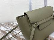 CELINE NANO BELT BAG ARMY GREEN 189003 SIZE 20 x 20 x 10 CM - 2