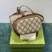 GUCCI OPHIDIA MINI GG BUCKET BAG 550620 SIZE 18.5 X 15 X 9 CM - 6