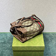 GUCCI OPHIDIA MINI GG BUCKET BAG 550620 SIZE 18.5 X 15 X 9 CM - 4