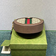 GUCCI OPHIDIA MINI GG ROUND SHOULDER BAG 550618 SIZE 18 X 18 X 4.5CM - 3