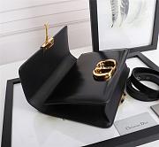 DIOR 30 MONTAIGNE BAG BLACK M9203_24 x 17 x 8 cm - 5