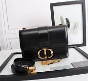 DIOR 30 MONTAIGNE BAG BLACK M9203_24 x 17 x 8 cm - 4