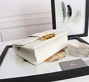 DIOR 30 MONTAIGNE BAG WHITE M9203_24 x 17 x 8 cm - 2