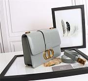 DIOR 30 MONTAIGNE BAG GRAY M9203_24 x 17 x 8 cm - 2