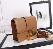 DIOR 30 MONTAIGNE BAG COGNAC M9203 SIZE 24 x 17 x 8 cm - 4