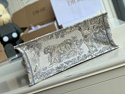 DIOR BOOK TOTE GRAY M1286 SIZE 42 CM - 5