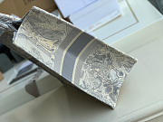 DIOR BOOK TOTE GRAY M1286 SIZE 42 CM - 4
