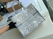 DIOR BOOK TOTE GRAY M1286 SIZE 42 CM - 2