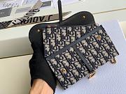 DIOR SADDLE WALLET S5614  SIZE 19 x 11 x 2.5 CM - 6