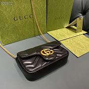 GUCCI GG MARMONT SUPER MINI BAG ‎476433 SIZE 16.5 X 10 X 5CM - 4