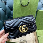 GUCCI GG MARMONT SUPER MINI BAG ‎476433 SIZE 16.5 X 10 X 5CM - 3