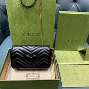 GUCCI GG MARMONT SUPER MINI BAG ‎476433 SIZE 16.5 X 10 X 5CM - 2
