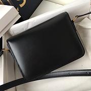 MEDIUM TRIOMPHE BAG BLACK 187363 SIZE 22CM - 3