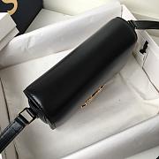 MEDIUM TRIOMPHE BAG BLACK 187363 SIZE 22CM - 2