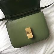 CELINE MEDIUM CLASSIC BAG KHAKI 189173 SIZE 24 x 18 x 7 CM - 4
