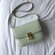 CELINE MEDIUM CLASSIC BAG LIGHT GREEN 189173 SIZE 24 x 18 x 7 CM - 1
