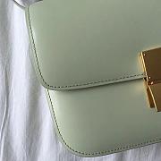 CELINE MEDIUM CLASSIC BAG LIGHT GREEN 189173 SIZE 24 x 18 x 7 CM - 5