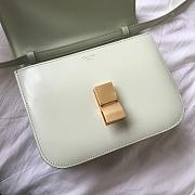 CELINE MEDIUM CLASSIC BAG LIGHT GREEN 189173 SIZE 24 x 18 x 7 CM - 3