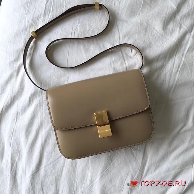 CELINE MEDIUM CLASSIC BAG MOCHA 189173 SIZE 24 x 18 x 7 CM - 1