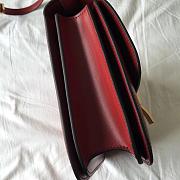 CELINE MEDIUM CLASSIC BAG RED 189173 SIZE 24 x 18 x 7 CM - 6