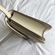 CELINE MEDIUM CLASSIC BAG WHITE 189173 SIZE 24 x 18 x 7 CM - 5