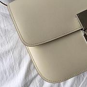 CELINE MEDIUM CLASSIC BAG WHITE 189173 SIZE 24 x 18 x 7 CM - 4