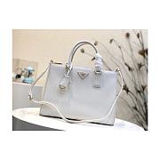 Prada Galleria White Large Bag 1BA274 Size 32×24×14cm - 1