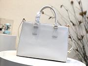Prada Galleria White Large Bag 1BA274 Size 32×24×14cm - 3
