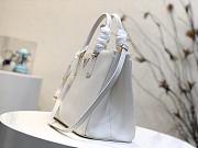 Prada Galleria White Large Bag 1BA274 Size 32×24×14cm - 5