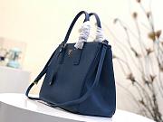 Prada Galleria Bluette Large Bag 1BA274 Size 32×24×14cm - 6
