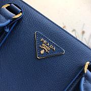 Prada Galleria Bluette Large Bag 1BA274 Size 32×24×14cm - 5