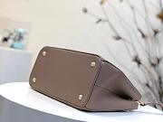 Prada Galleria Clay Gray Large Bag 1BA274 Size 32×24×14cm - 3
