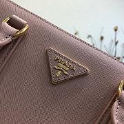 Prada Galleria Powder Pink Large Bag 1BA274 Size 32×24×14cm - 4