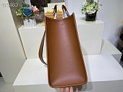 FENDI SUNSHINE MEDIUM BROWN 8BH386 SIZE 36x17x31 CM - 4