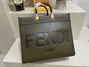 FENDI SUNSHINE MEDIUM GREEN 8BH386 SIZE 36x17x31 CM  - 3