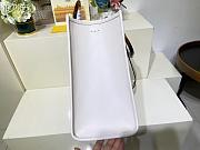 FENDI SUNSHINE MEDIUM WHITE 8BH386 SIZE 36x17x31 CM - 6
