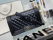 BOY CHANEL HANDBAG BLACK A67086 SIZE 25×15×7.5 CM - 2