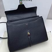 CELINE MEDIUM 16 BAG BLACK 187373 SIZE 32 x 23.5 x 13 CM - 6