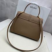 CELINE MEDIUM 16 BAG COFFEE 187373 SIZE 32 x 23.5 x 13 CM - 3