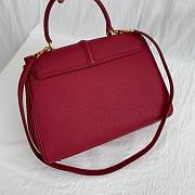 CELINE MEDIUM 16 BAG RED 187373 SIZE 32 x 23.5 x 13 CM - 4